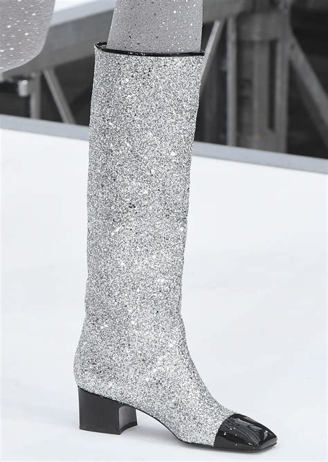 chanel mirror.|Chanel mirror boots.